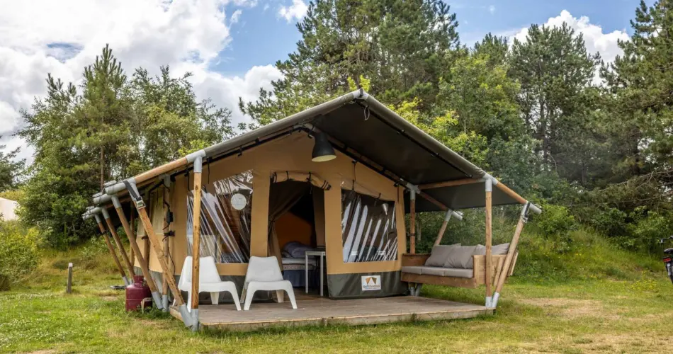 Safari escape lodge buitenkant duinoord ameland