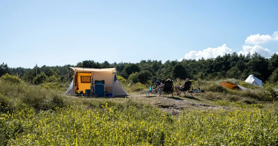 Tentplaats klein duinoord ameland