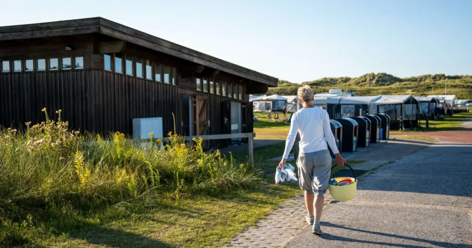 Sanitair camping kamperen