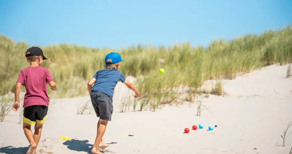 Strand bij Camping Duinoord Ameland